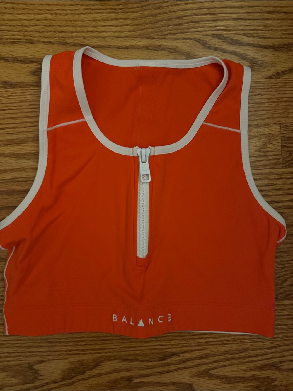 Balance Zip-Front Sports Bra